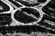 Aerial view of the Oak Flats interchange