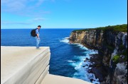 At Wedding Cake Rock, Royal National Park