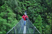 At Montezuma Falls, Tasmania