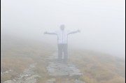 On Mount Kosciusko, Snowy Mountains