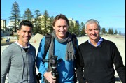 In Adelaide with Liverpool FC legends: Ian Rush and Luis Garcia