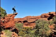 At Kings Canyon, Northern Territory 