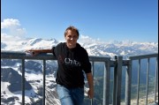 At Mount Titlis, Swiss Alps