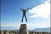 On Top of Mount Kosciusko, Snowy Mountains 