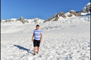 On Fox Glacier, New Zealand 