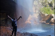 At the base of Gerringong Falls