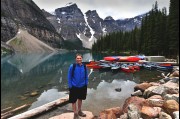 At Moraine Lake, Canada