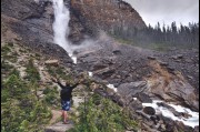 Photographing Takakkaw Falls, Yoho National Park, Canada