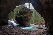 Photographing the Johnston Canyon, Banff, Canada