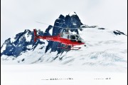 On the Mendenhall Glacier near Juneau, Alaska