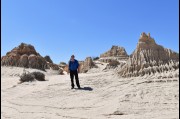 At the Walls of China, Mungo National Park NSW