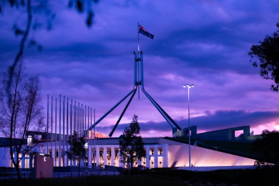 Purple at Parliament 