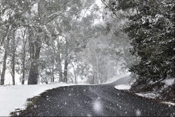Snow Flurry Road