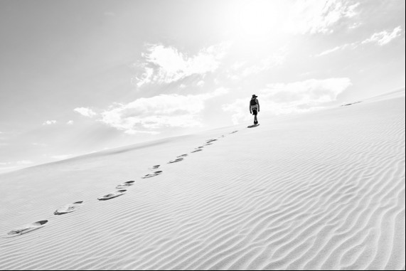 Walking the Dunes 