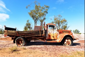A Rusty Old Truck