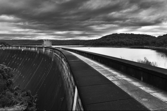 Across a Dam