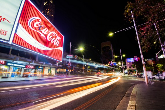The Coca Cola Sign