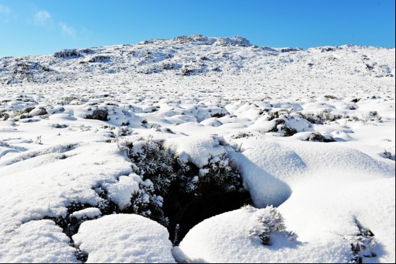 Hole in the Snow
