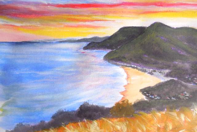 A Painting of Bald Hill